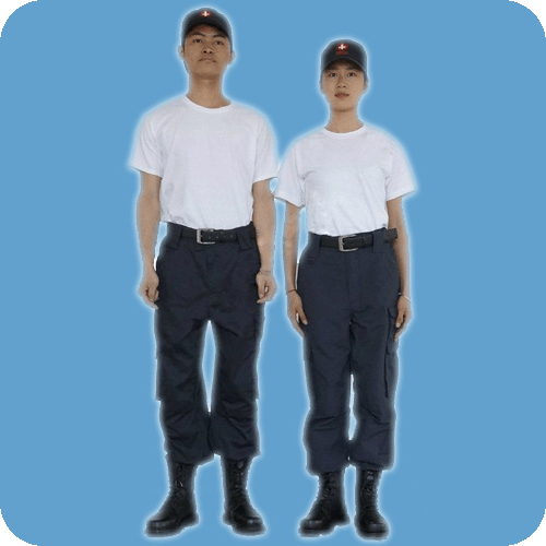 男、女式圓領衫